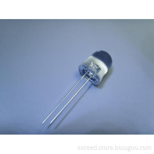 Amber Color 3mm Round Shape LED Light